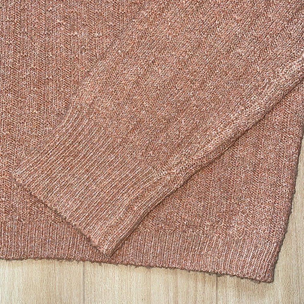 *NWOT* And Now This ribbed collared v neck cropped sweater - Picture 3 of 4